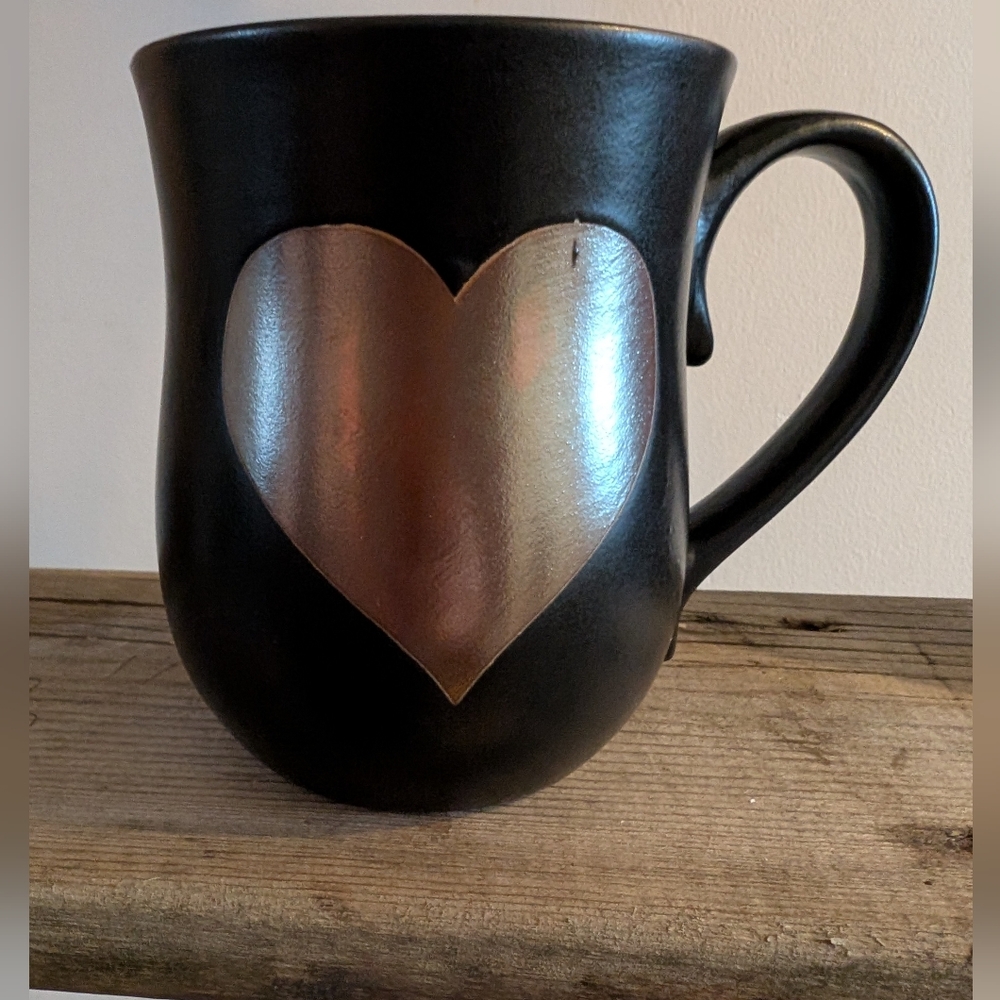 Black Heart Mug